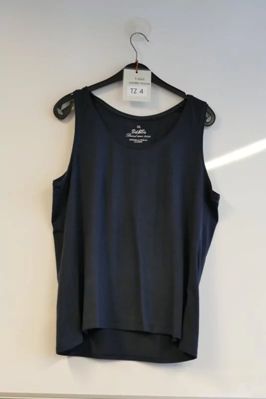 T-shirt zonder mouw